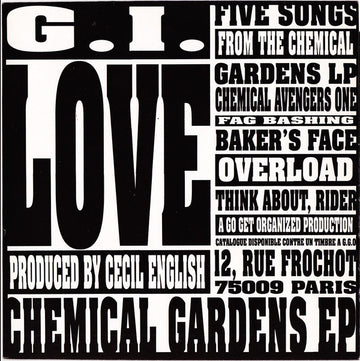 G.I. Love : Chemical Gardens EP (7", EP)