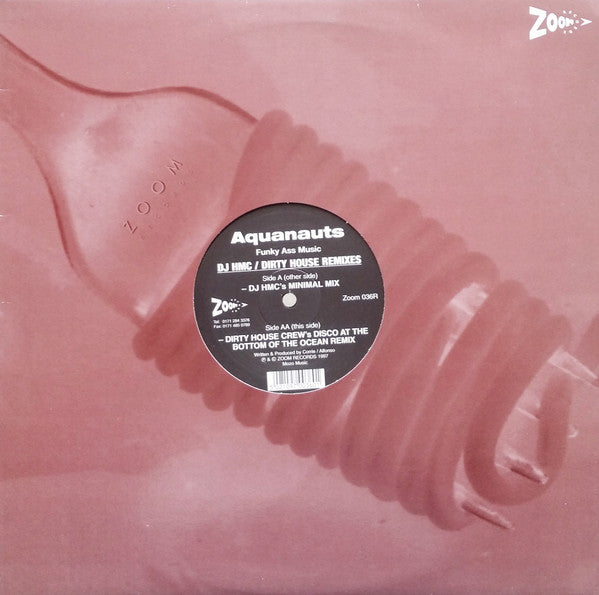 Aquanauts : Funky Ass Music (Remixes) (12")
