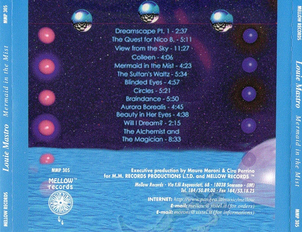 Louie Mastro : Mermaid In The Mist (CD, Album)