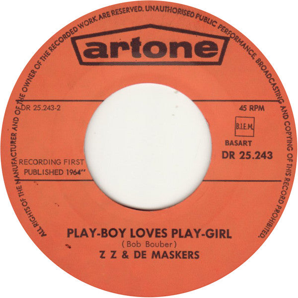 ZZ En De Maskers : Cheat Cheat [Cin Cin] / Play-boy Loves Play-girl (7", Single)