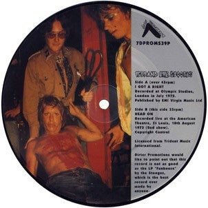 The Stooges : I Got A Right / Head On  (7", Pic)