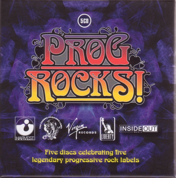 Various : Prog Rocks! (Box + 5xCD, Comp, RM)