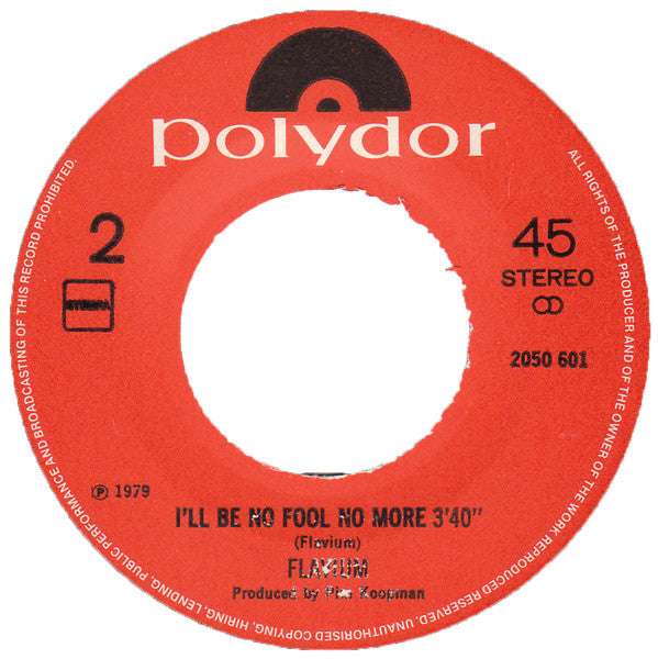 Flavium : Rock 'n Roll In Your Car (7", Single)