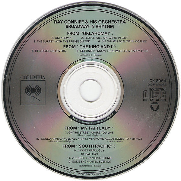 Ray Conniff And His Orchestra And Chorus* : Broadway In Rhythm (CD, Album, RE)