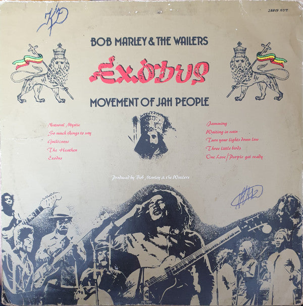 Bob Marley & The Wailers : Exodus (LP, Album)