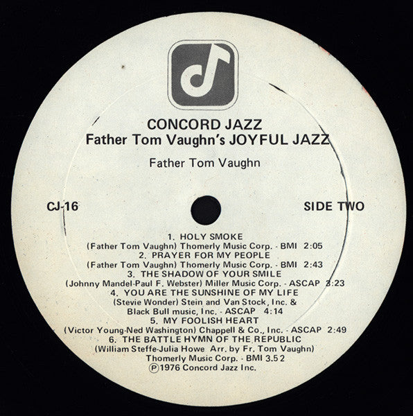 Father Tom Vaughn : Joyful Jazz (LP, Album)