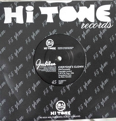 Jubilee Allstars : Everyone's Clown (7")