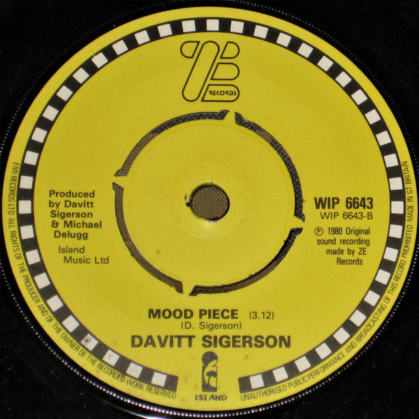 Davitt Sigerson : Twist (7")