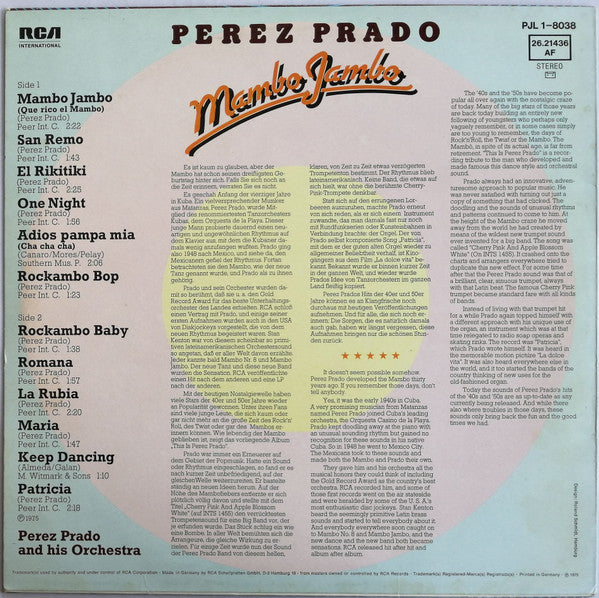 Perez Prado : Mambo Jambo (LP, Comp)