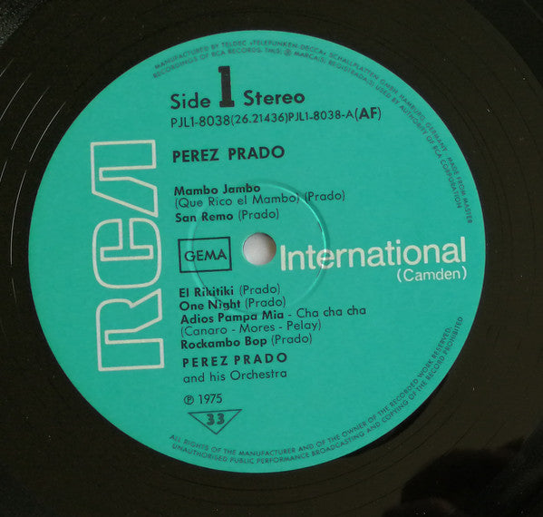 Perez Prado : Mambo Jambo (LP, Comp)