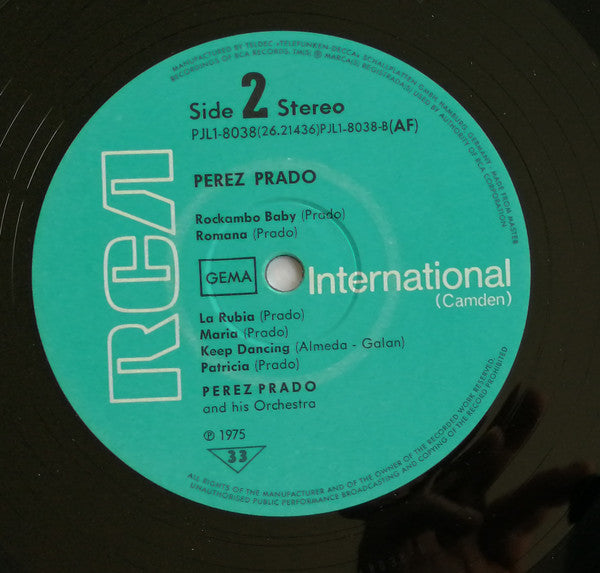 Perez Prado : Mambo Jambo (LP, Comp)