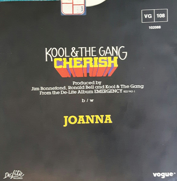 Kool & The Gang : Cherish (7", Pap)