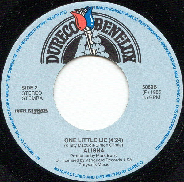 Alisha : Baby Talk (7", Single)