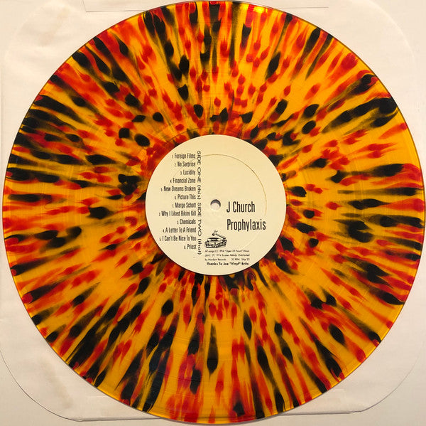 J Church : Prophylaxis (LP, Album, Gol)