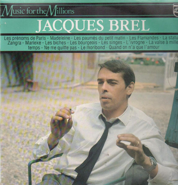 Jacques Brel : Jacques Brel (LP, Album, RE)