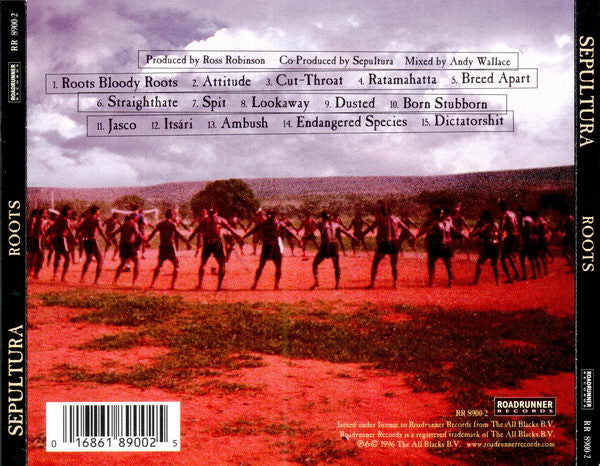 Sepultura : Roots (CD, Album, RE)