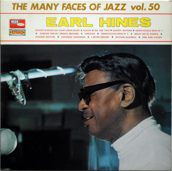 Earl Hines : The Many Faces Of Jazz Vol. 50 (LP, Comp)