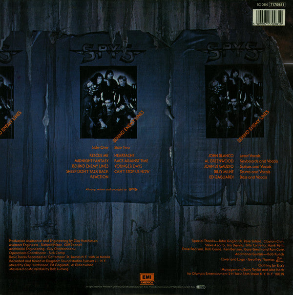 SPYS : Behind Enemy Lines (LP, Album)