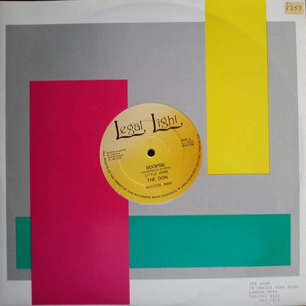 Little John / Shadow Man : Boopsie / The Don (12")