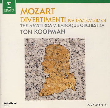 Wolfgang Amadeus Mozart, The Amsterdam Baroque Orchestra, Ton Koopman : Divertimenti KV 136/137/138/251 (CD, Album)