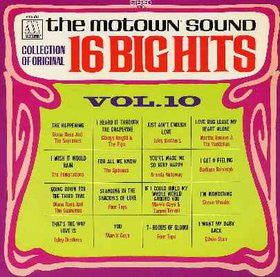 Various : The Motown Sound - 16 Big Hits Vol. 10 (LP, Comp)