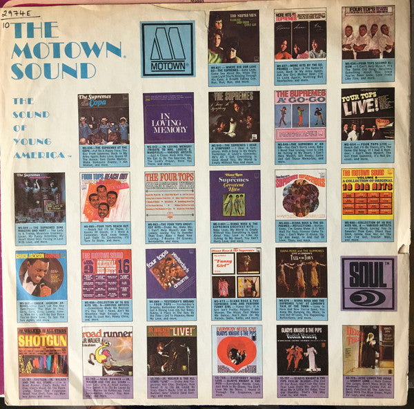 Various : The Motown Sound - 16 Big Hits Vol. 10 (LP, Comp)