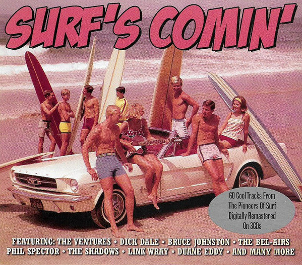 Various : Surf's Comin' (3xCD, Comp, RM)