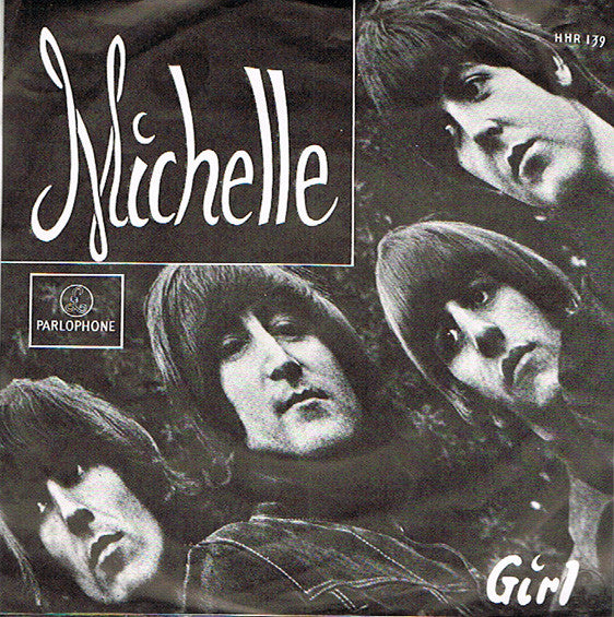 The Beatles : Michelle (7", Single, Mono)