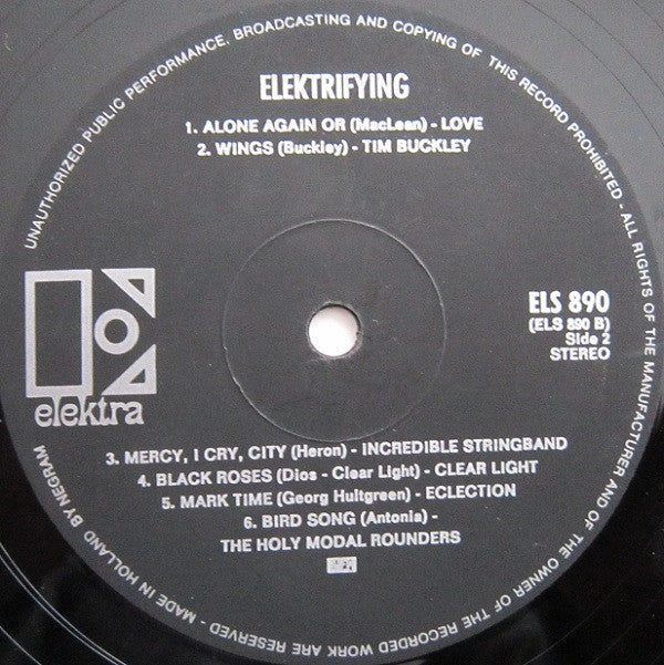 Various : Elektrifying (LP, Comp)