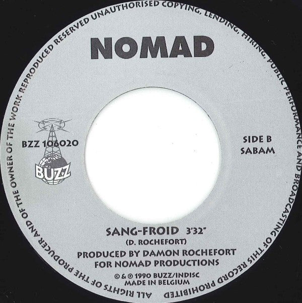 Nomad Featuring Mc Mikee Freedom : (I Wanna Give You) Devotion (7", Single)