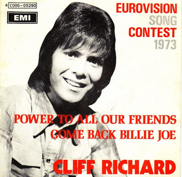 Cliff Richard : Power To All Our Friends (7", Single)