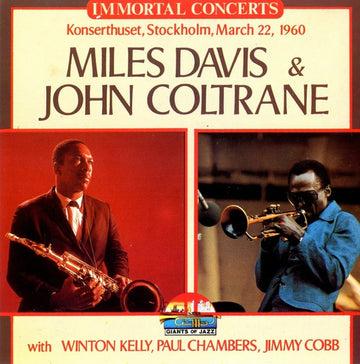 Miles Davis & John Coltrane : Konserthuset, Stockholm, March 22, 1960 (CD, Album, RE)