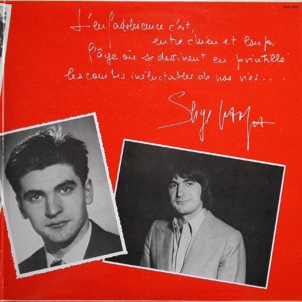 Serge Lama : Enfadolescence (2xLP, Album, RP, Gat)