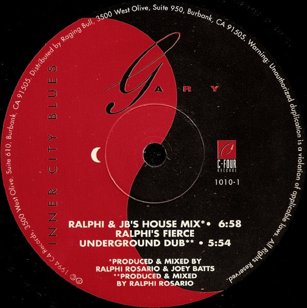 Gary* : Inner City Blues (12")
