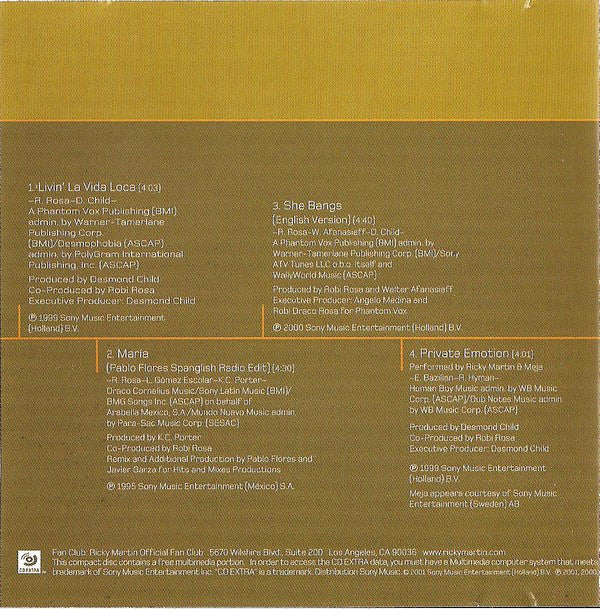 Ricky Martin : The Best Of Ricky Martin (CD, Comp, Enh)
