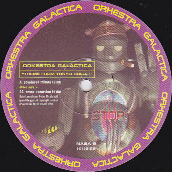 Orkestra Galactica : Theme From Tokyo Bullet (12")