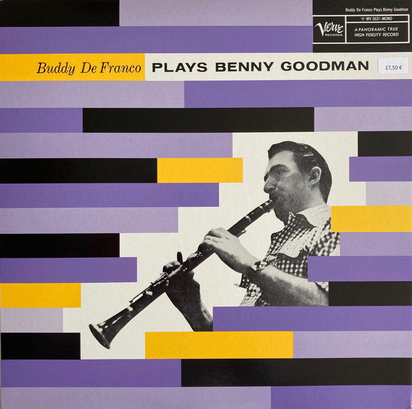 Buddy DeFranco : Buddy DeFranco Plays Benny Goodman (LP, Album, Mono, RE)