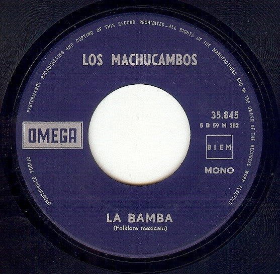 Los Machucambos : La Bamba / Pepito (7", Mono)