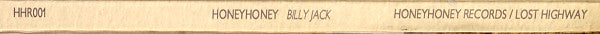 Honeyhoney : Billy Jack (CD, Album, Dig)
