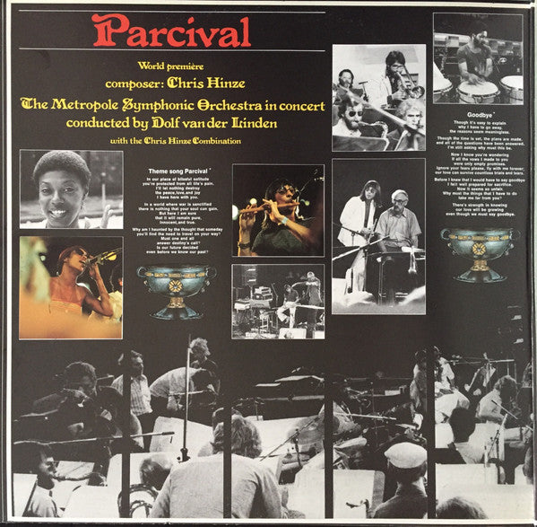 Metropole Orchestra With The Chris Hinze Combination : Parcival (2xLP, Album, Gat)