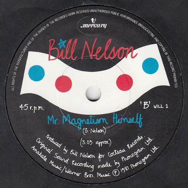 Bill Nelson : Banal (7", Single)