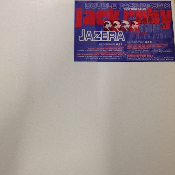 Jazera : Jack Ruby - Double Pack Promo (2x12", Promo)