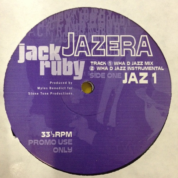 Jazera : Jack Ruby - Double Pack Promo (2x12", Promo)