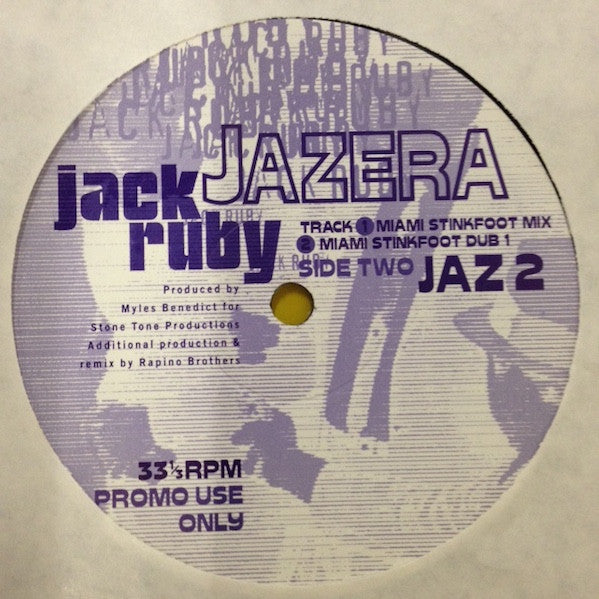Jazera : Jack Ruby - Double Pack Promo (2x12", Promo)