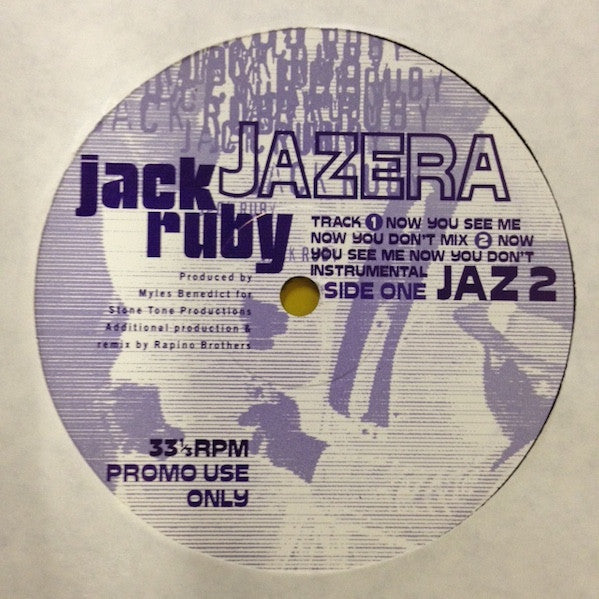 Jazera : Jack Ruby - Double Pack Promo (2x12", Promo)