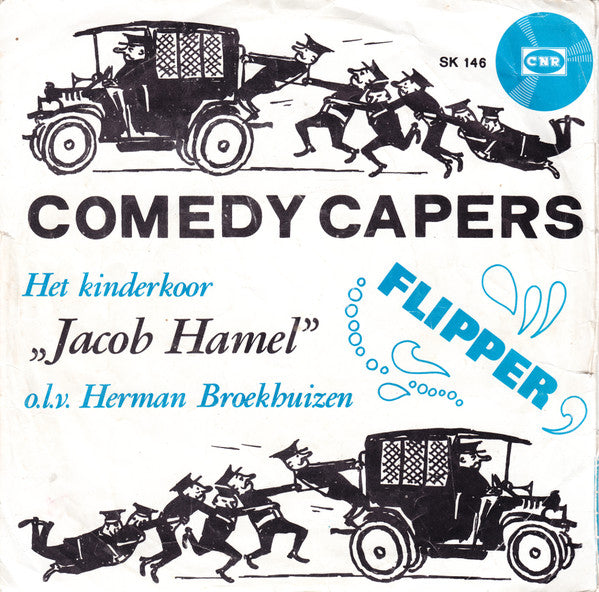 Kinderkoor Jacob Hamel : Flipper (7", Single, Mono, Red)