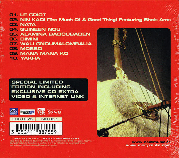 Mory Kanté : Tamala Le Voyageur (CD, Enh, Ltd)