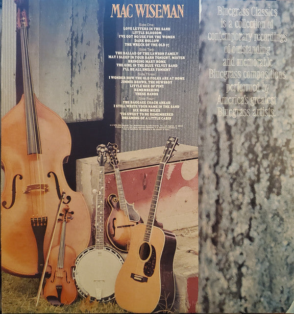 Mac Wiseman : The Mac Wiseman Story (2xLP, Album)