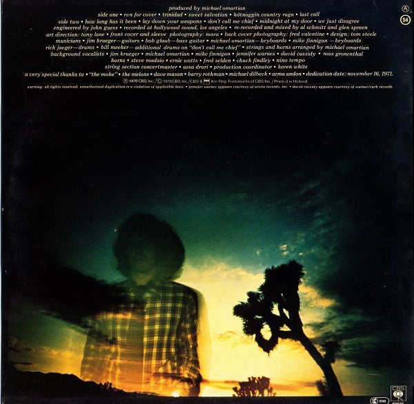 Jim Krueger : Sweet Salvation (LP, Album)