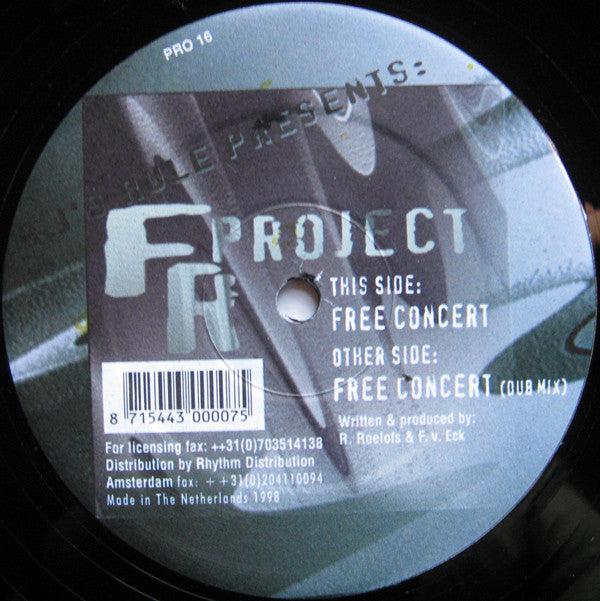 FR Project : Free Concert (12")